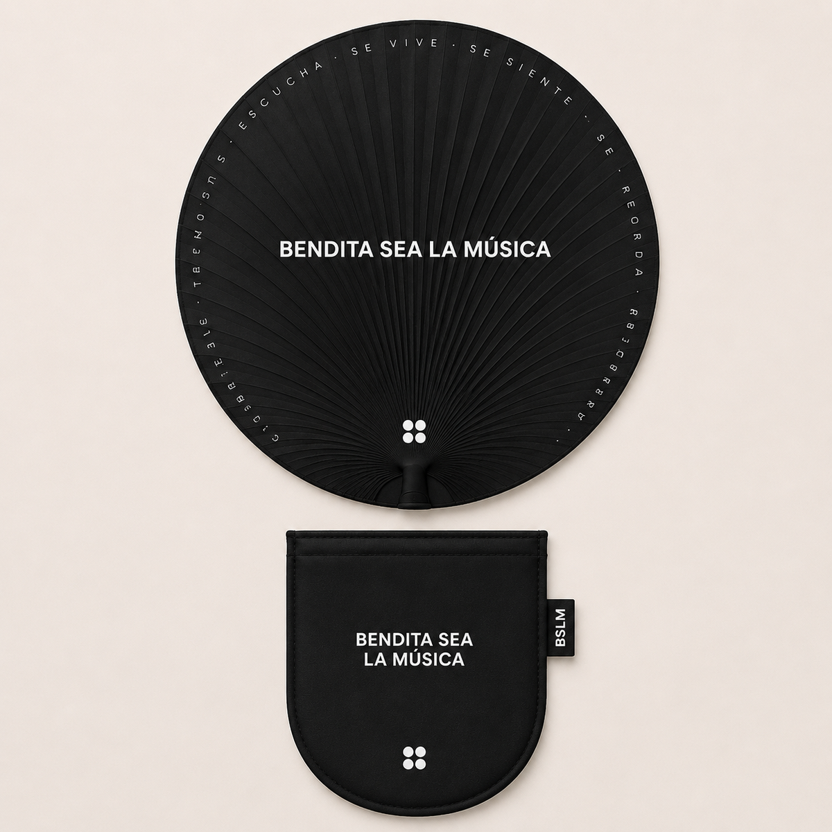 Abanico Portable - Black