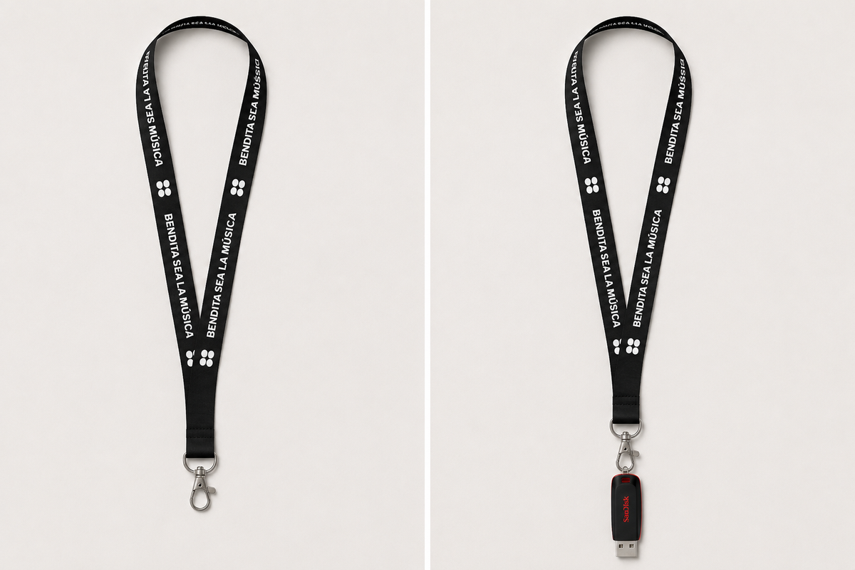 Lanyard — Black Frequency